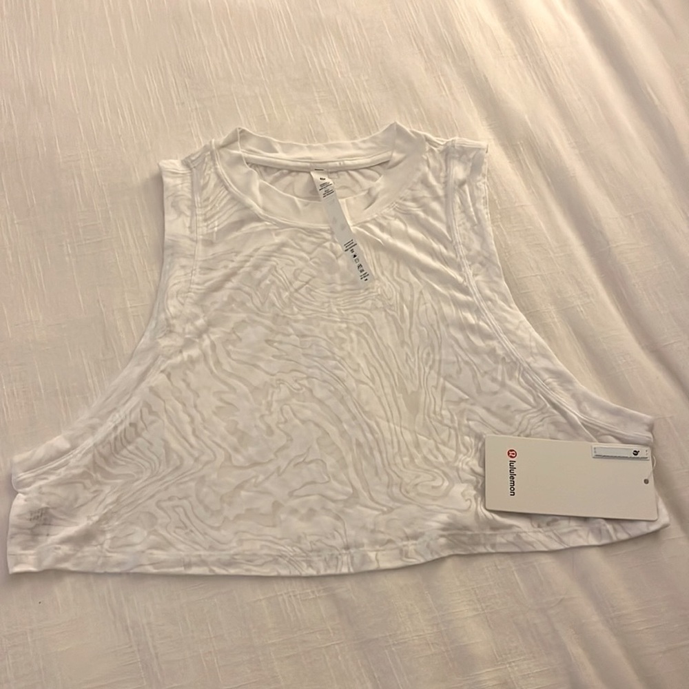 Lulu Lemon Crop Tank Top - All Yours Crop Tank